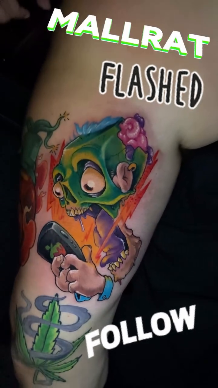 Tattoo by @frankmillerart — new_school