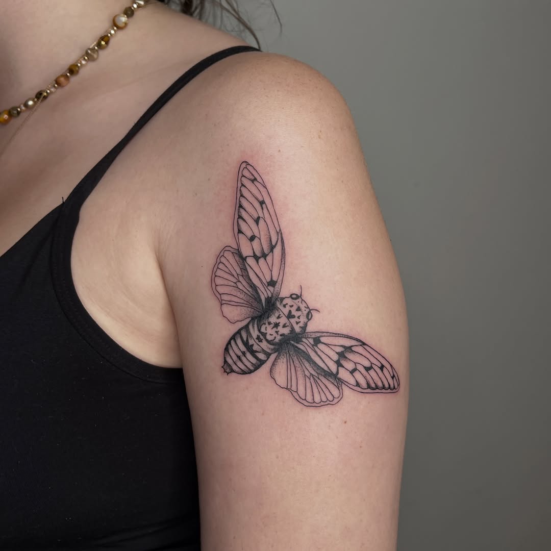 Tattoo by @lre_ink — illustrative, black_and_grey