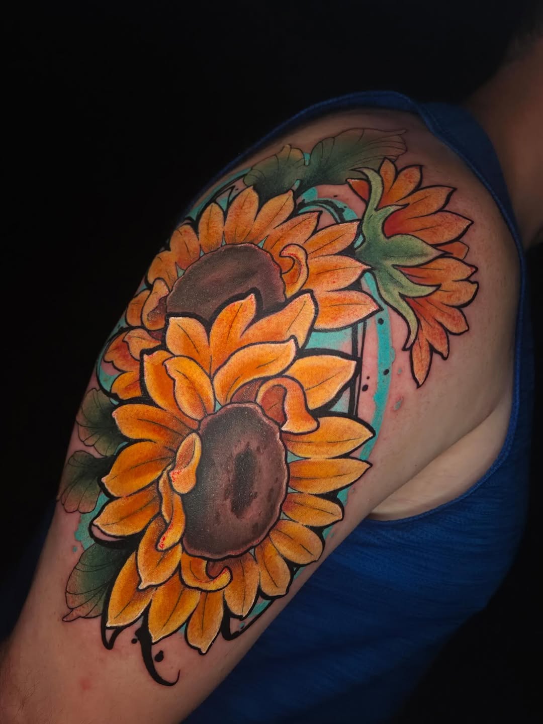 Tattoo by @skyla.bel — neo_traditional, realism