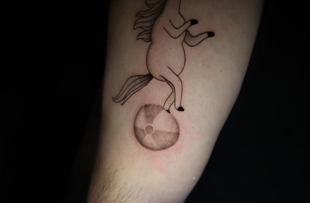 Tattoo by @inkanimalsart — ignorant, dotwork
