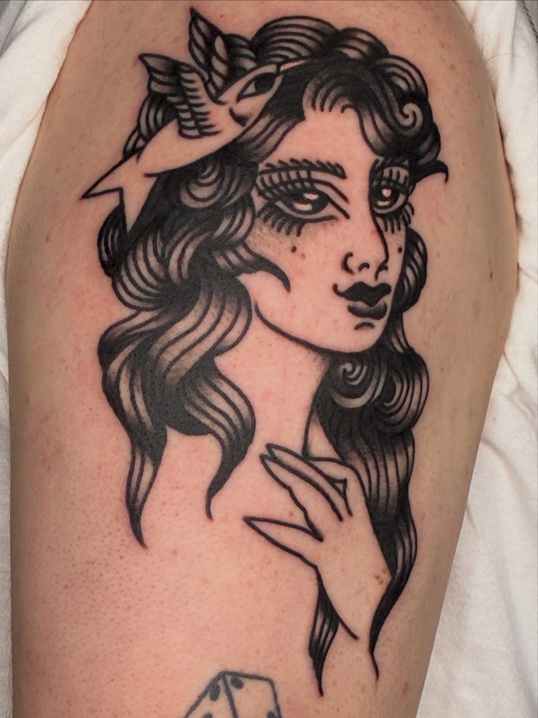 Tattoo by @dirtnaptattoos — american_traditional, illustrative