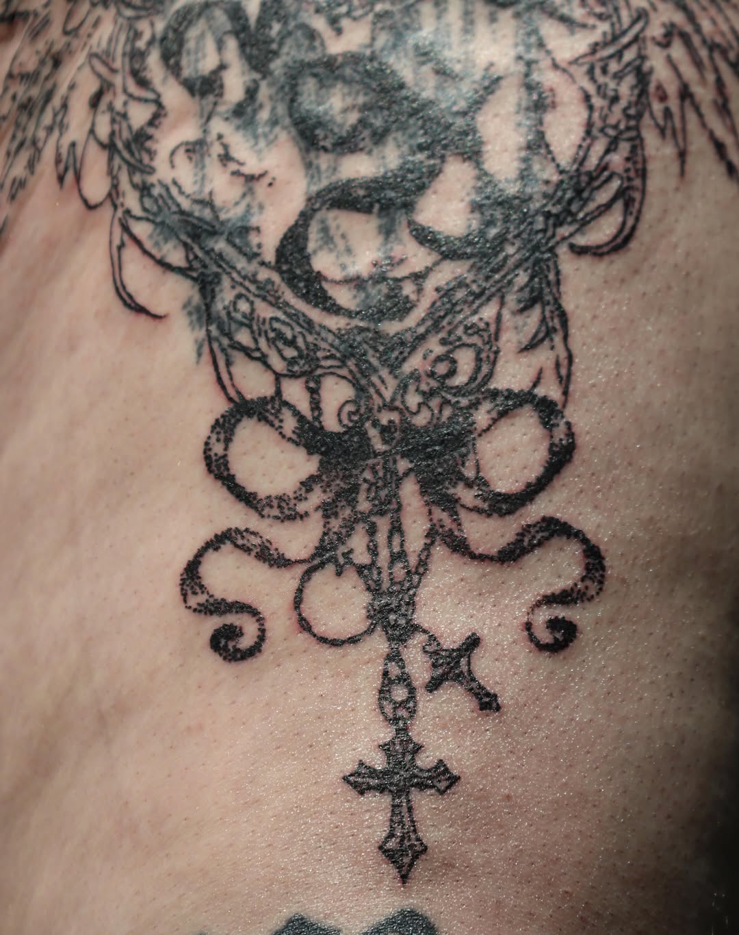 Tattoo by @loui_lays_ink — black_and_grey, ornamental