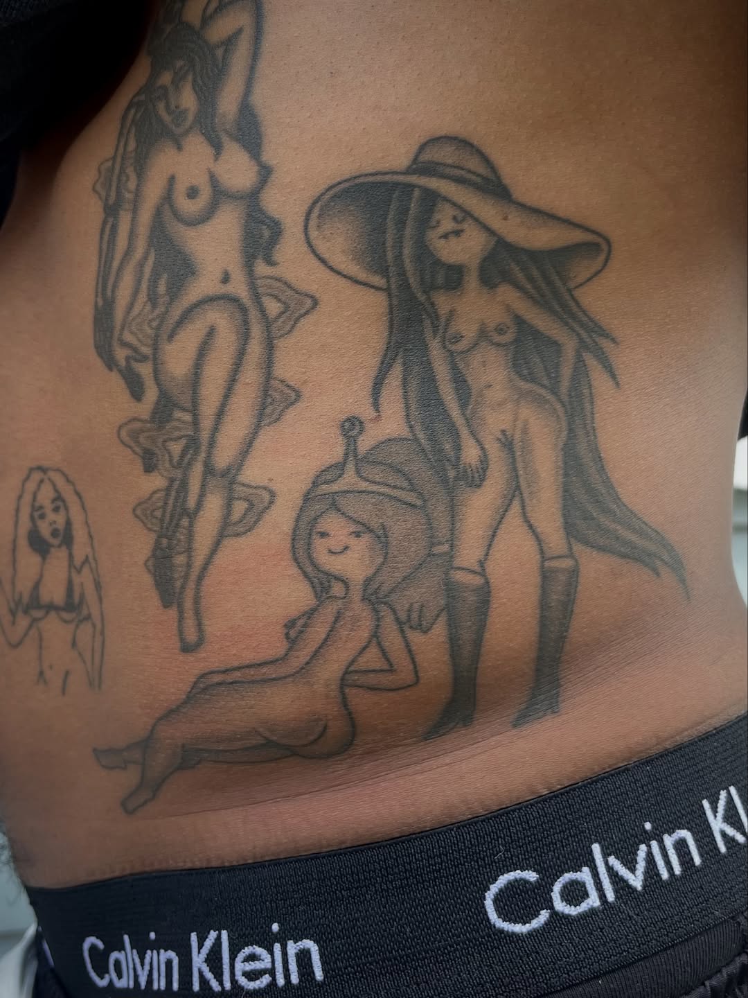 Tattoo by @dirty_funq — illustrative, black_and_grey