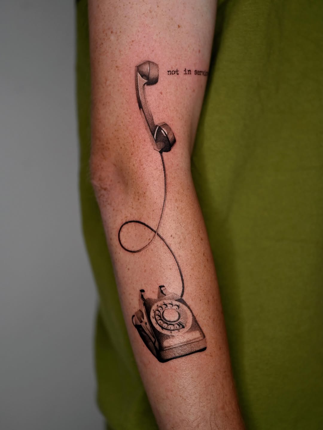Tattoo by @domcozzaart — realism, lettering_script
