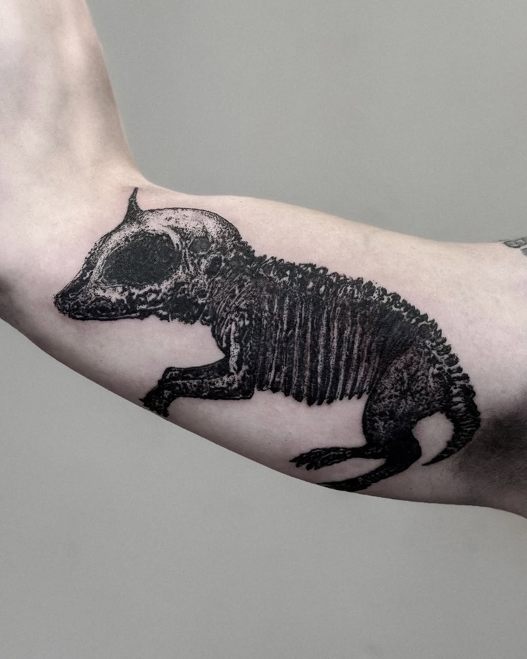 Tattoo by @inkofahma — blackwork, dark_realism