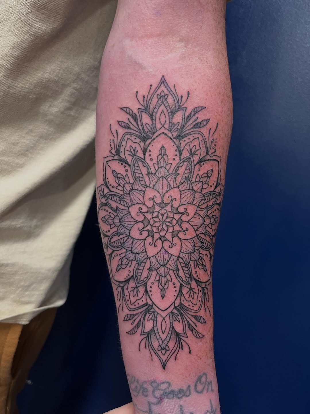 Tattoo by @necro_comicon — geometric, ornamental