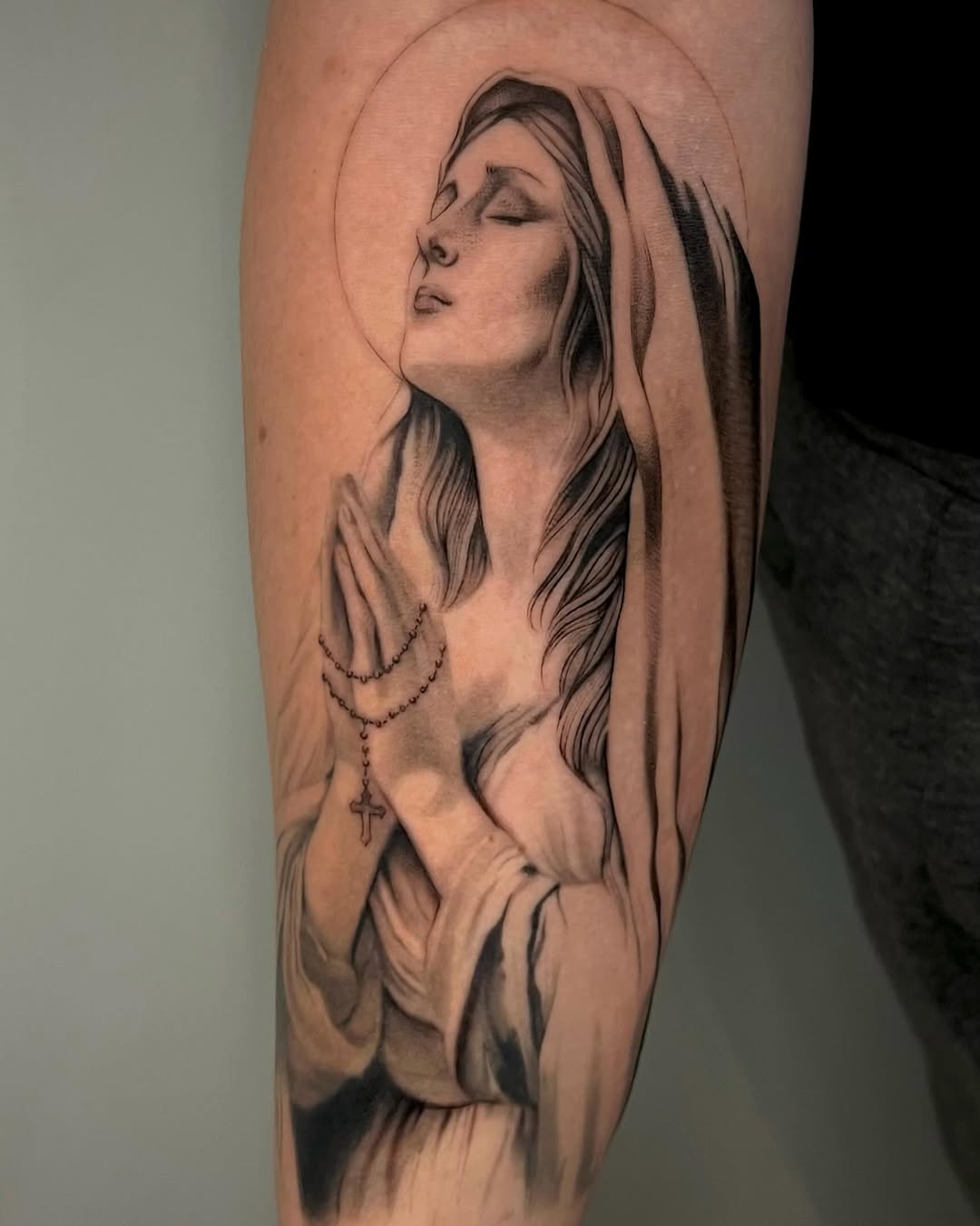 Tattoo by @__ink.doll__ — black_and_grey, realism
