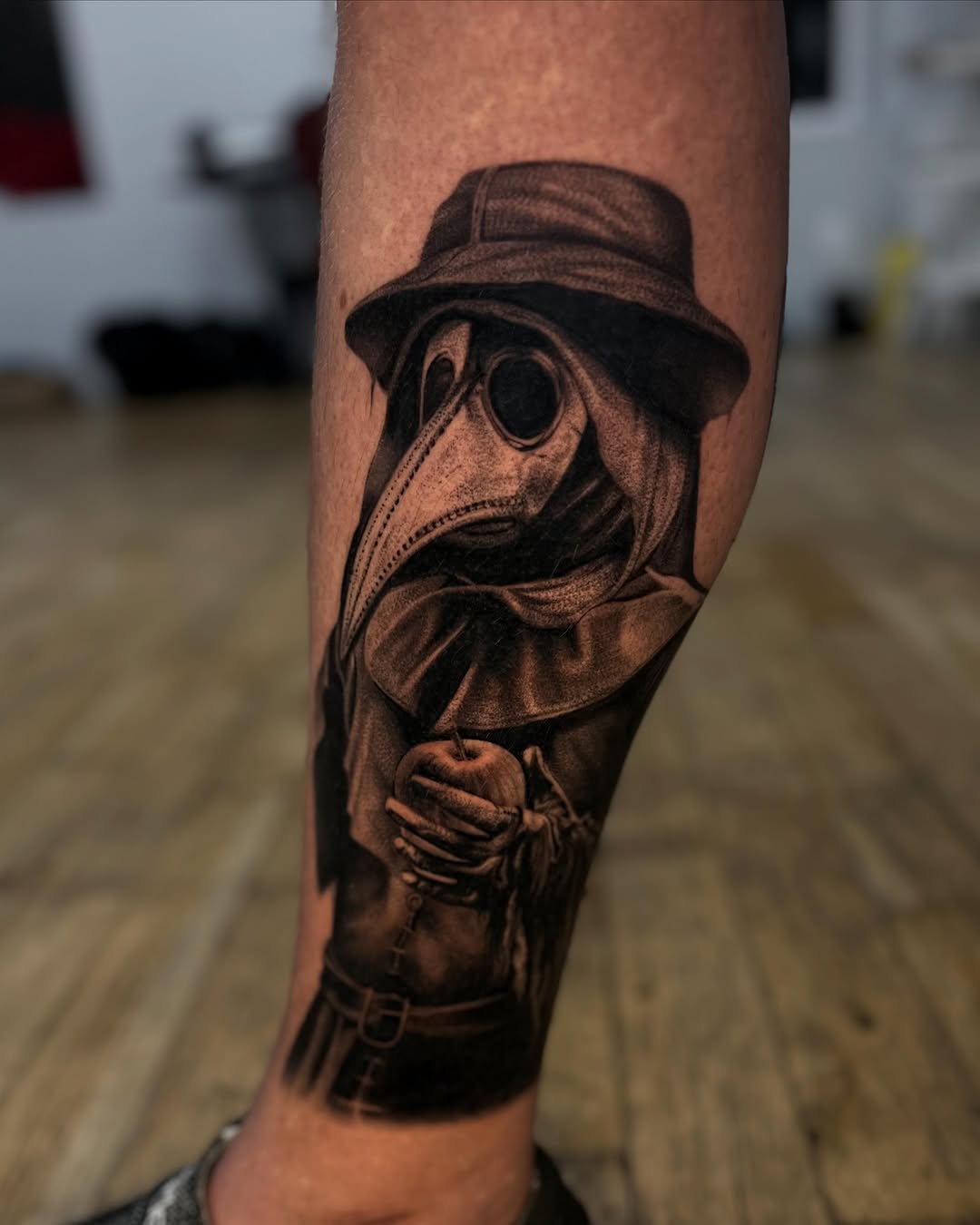 Tattoo by @__ink.doll__ — realism, black_and_grey