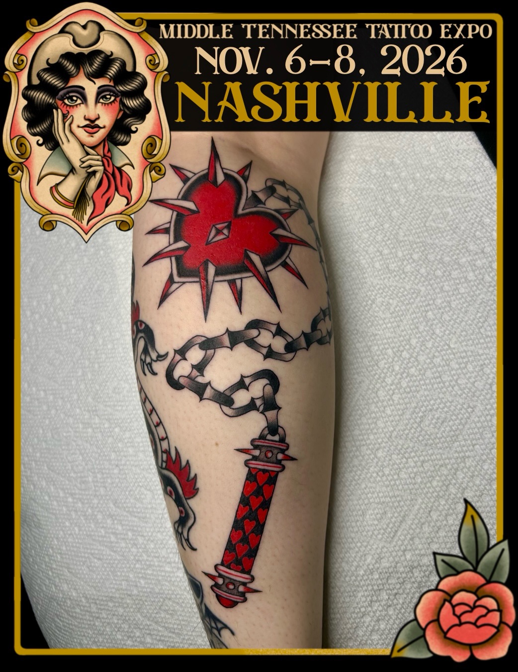 Tattoo by @darbytattoos — american_traditional, illustrative