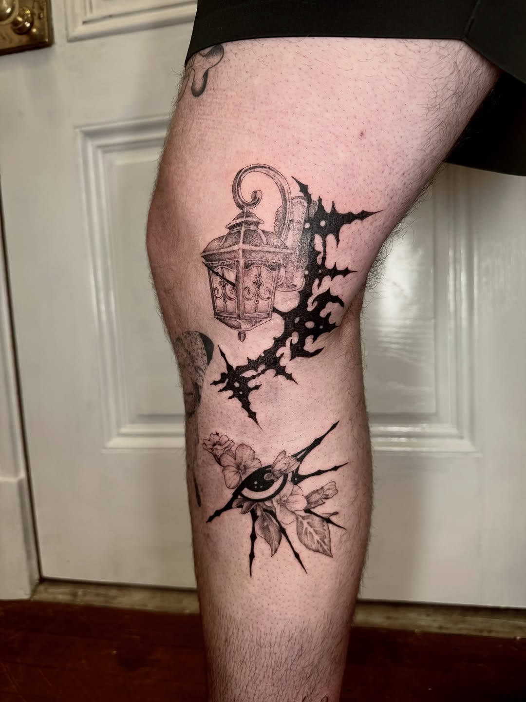 Tattoo by @insaner_art — black_and_grey