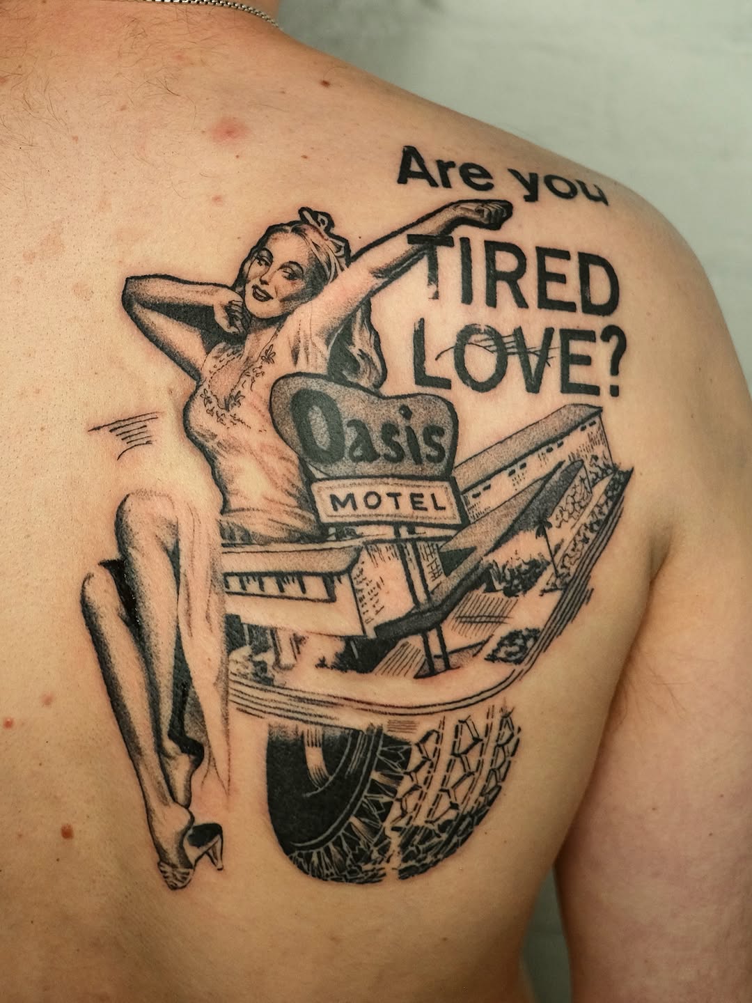 Tattoo by @zanereti — black_and_grey