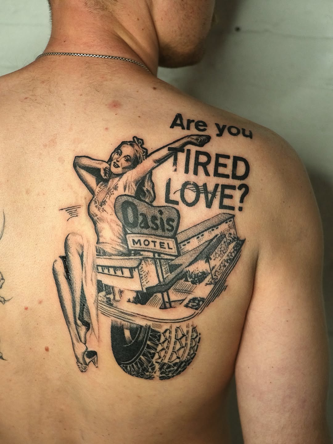 Tattoo by @zanereti — lettering_script