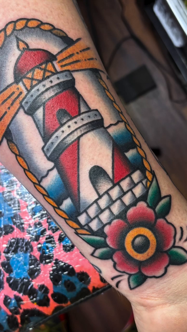Tattoo by @joshbrown.615 — american_traditional, illustrative