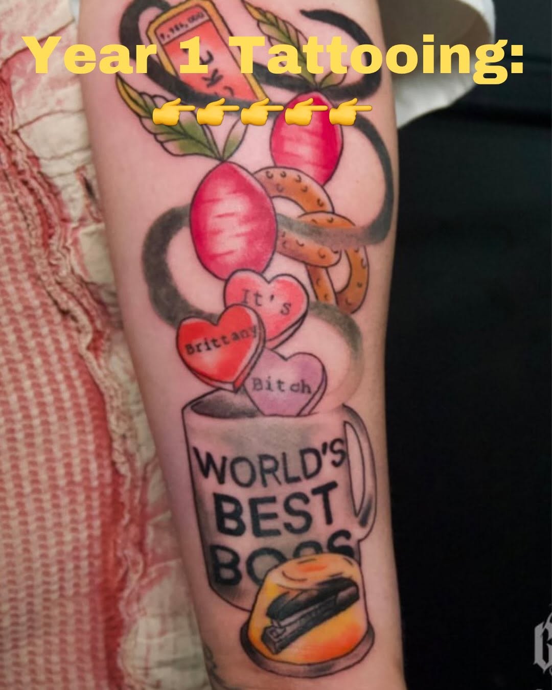 Tattoo by @slushtattoos โ new_school