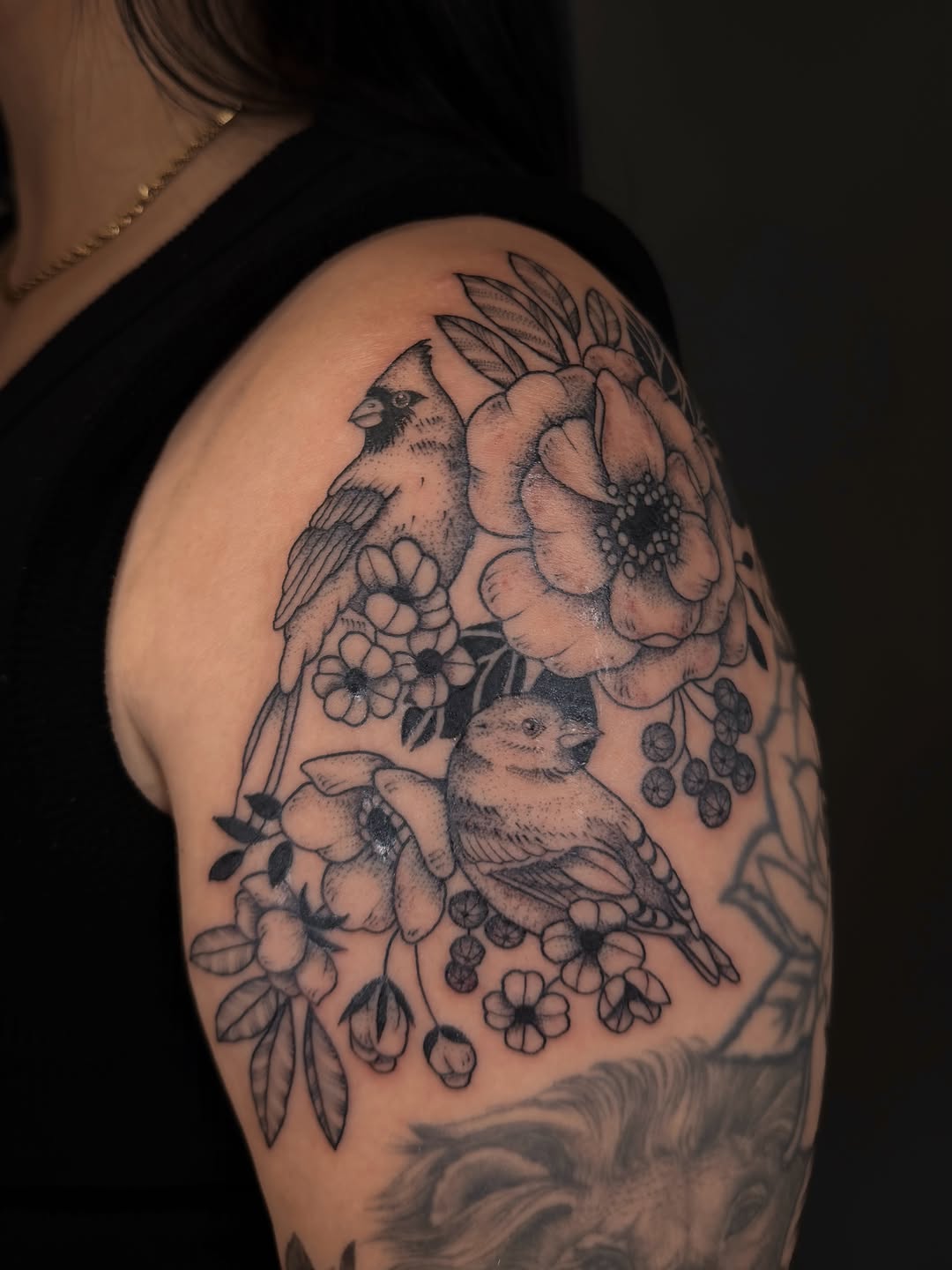 Tattoo by @hj.tattoos — illustrative, black_and_grey