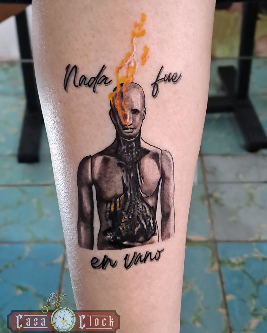 Tattoo by @casa.clock β illustrative, black_and_grey