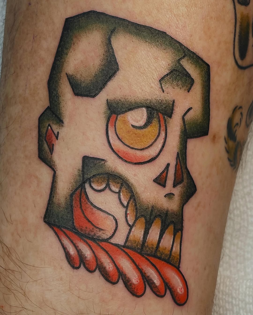 Tattoo by @sundaymassochist — american_traditional, neo_traditional