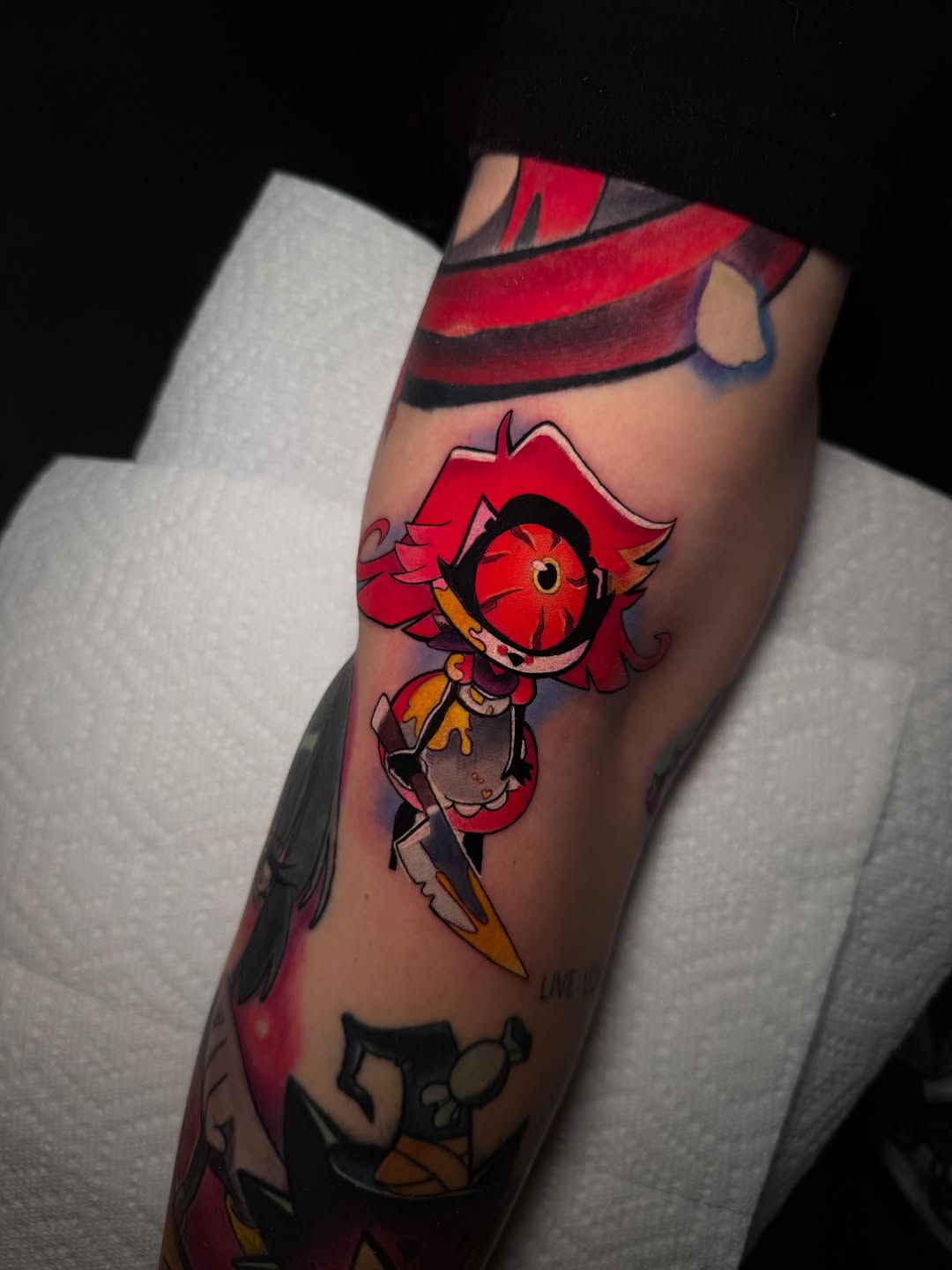 Tattoo by @kennyctattoos — new_school, illustrative