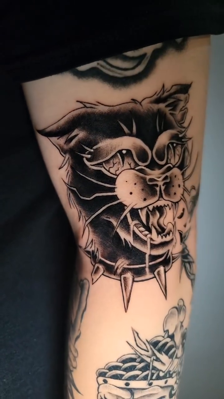 Tattoo by @suckafish_tattoos — american_traditional, illustrative