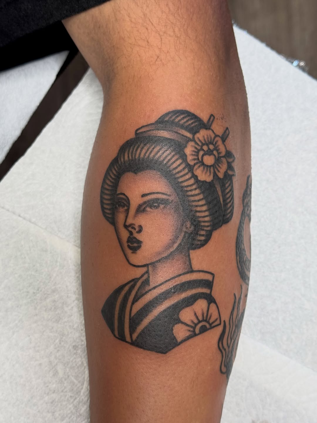 Tattoo by @jacob_paniagua โ american_traditional, black_and_grey