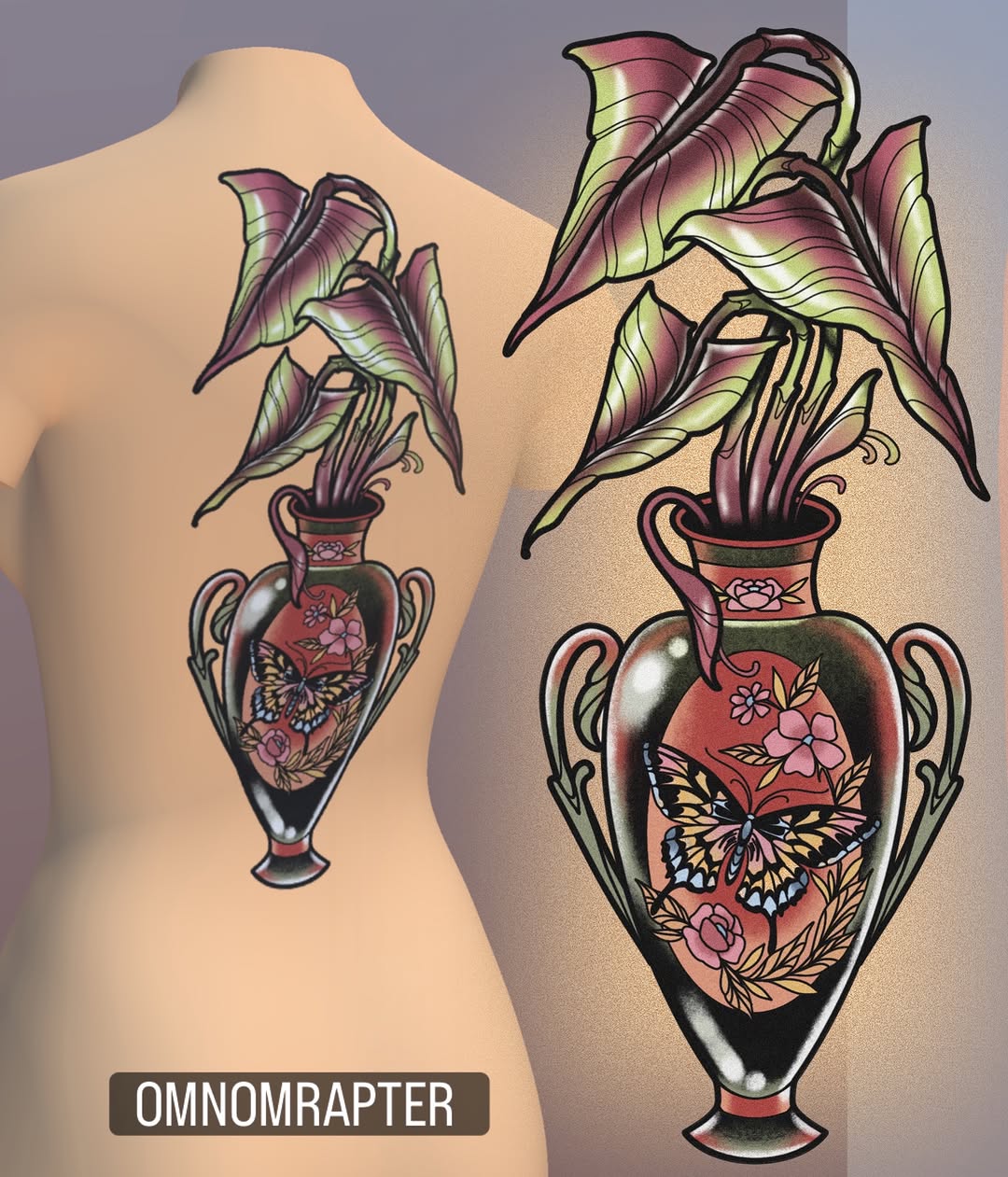 Tattoo by @omnomrapter — neo_traditional