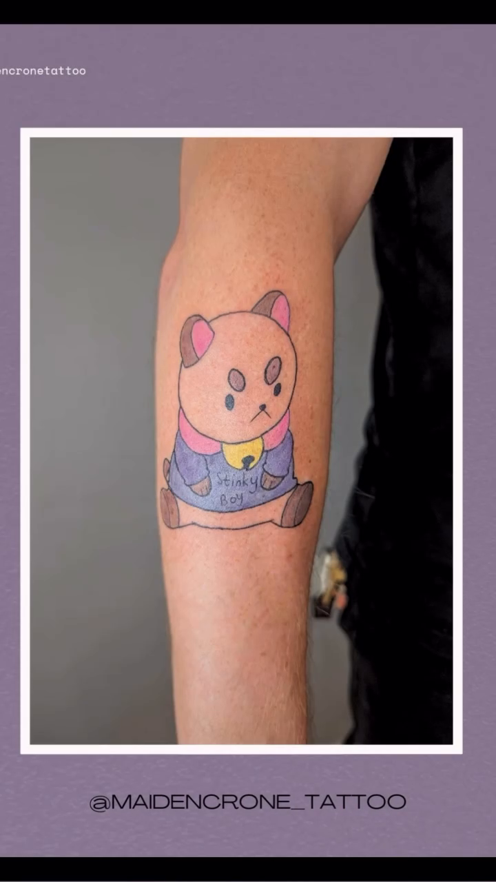 Tattoo by @maidencrone_tattoo — anime