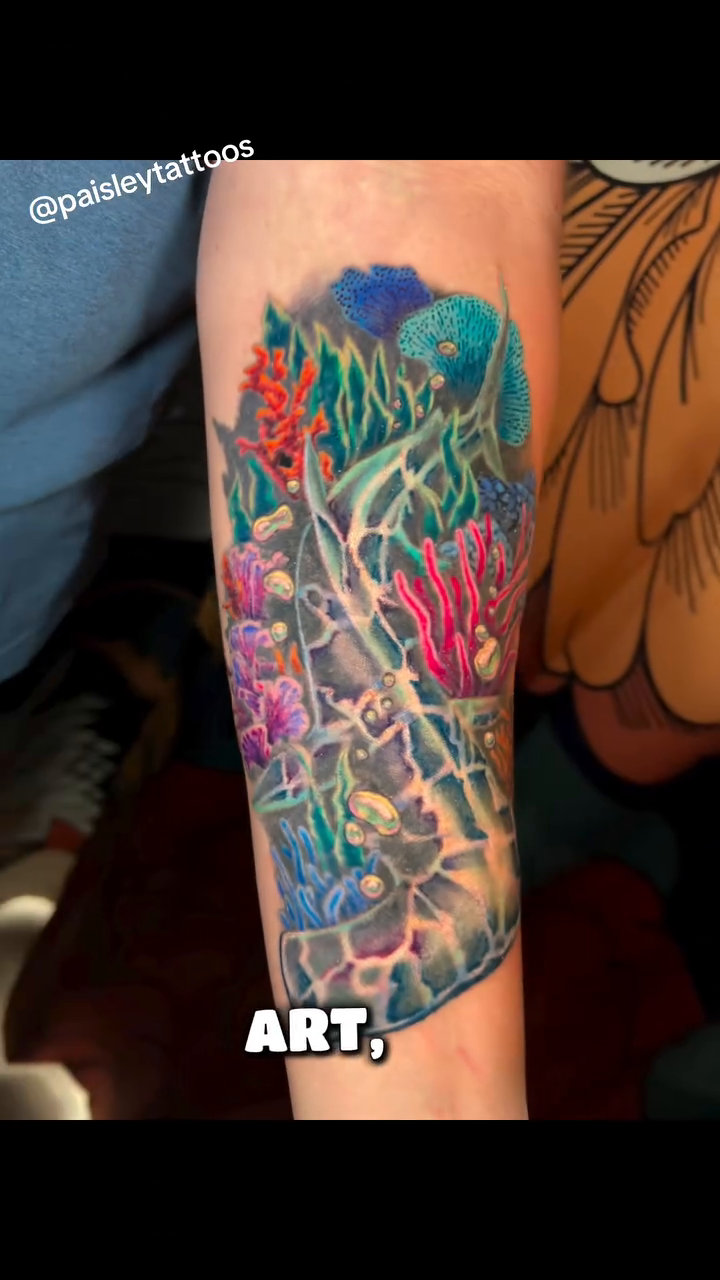 Tattoo by @paisleytattoos — illustrative, realism