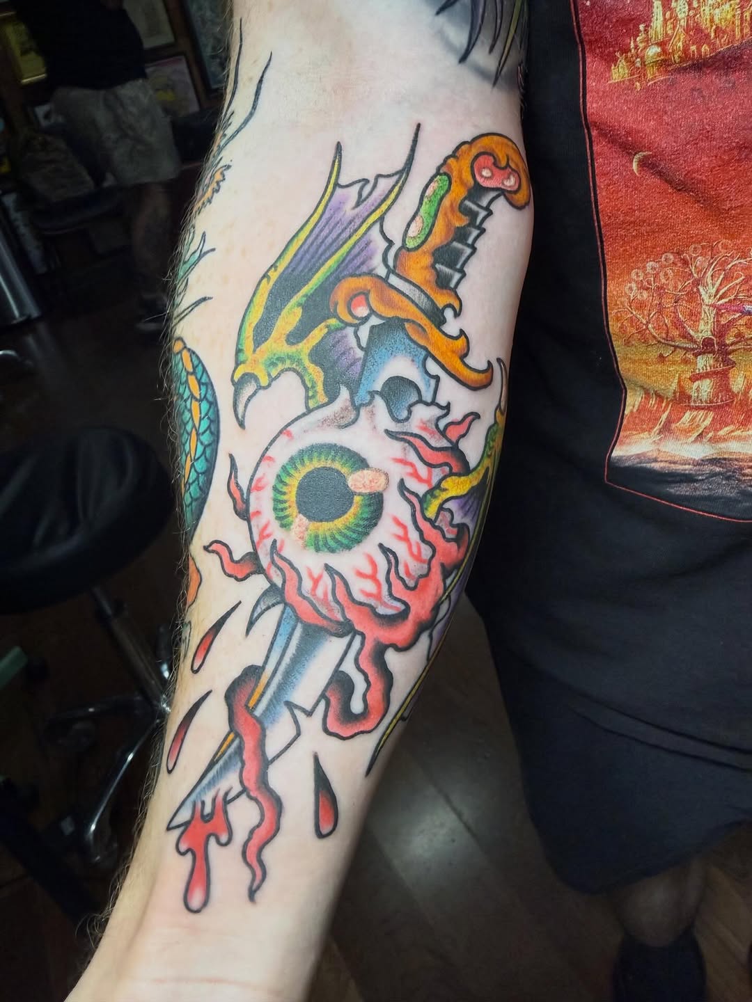 Tattoo by @cldtattoo — american_traditional