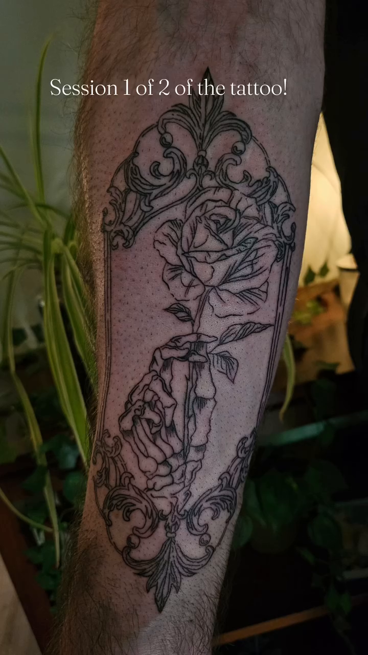 Tattoo by @fireharmonyart — black_and_grey
