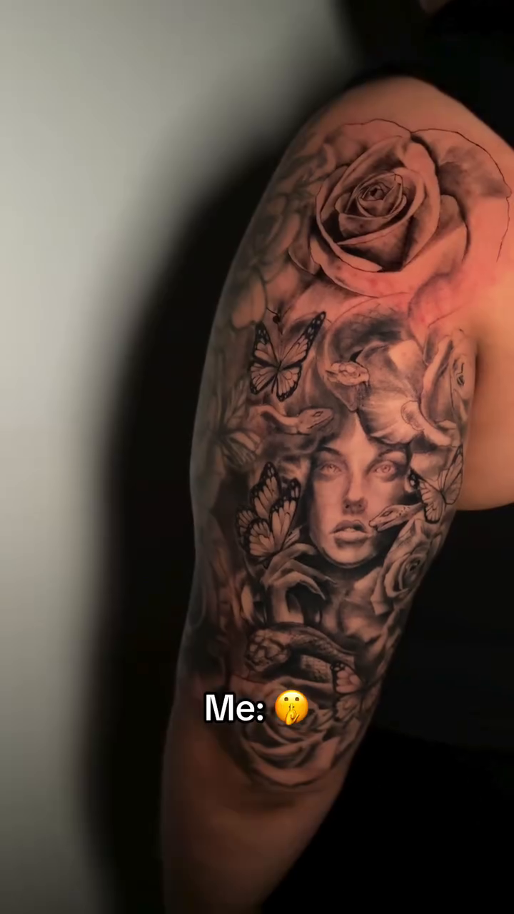 Tattoo by @tatsbyglo — realism, black_and_grey