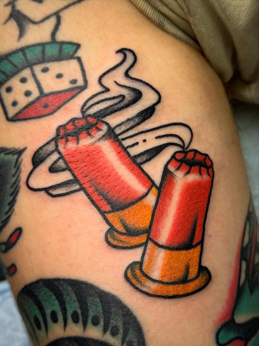Tattoo by @cfinksta — american_traditional