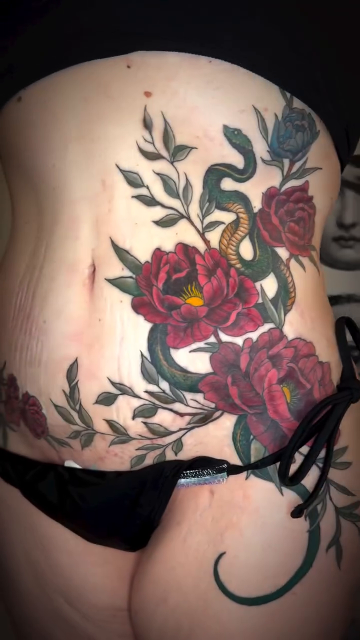 Tattoo by @thepinklady.tattoos β neo_traditional, japanese_irezumi