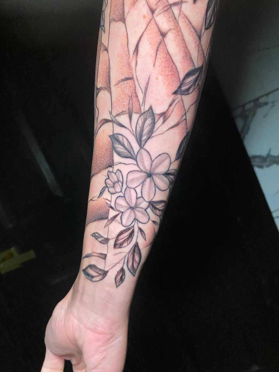 Tattoo by @nathena.ink — fine_line, dotwork