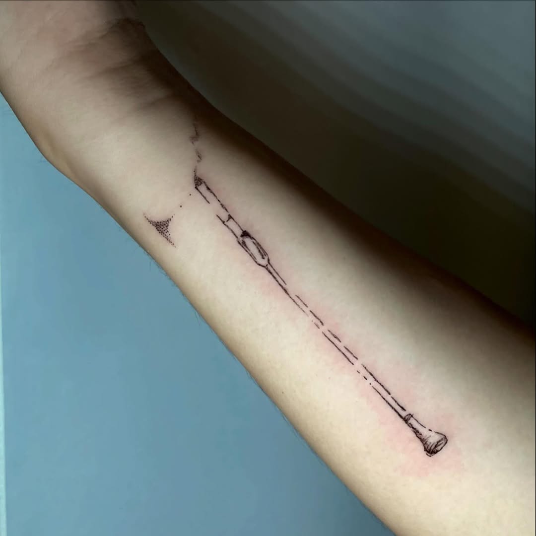 Tattoo by @pajama.hat_tats — fine_line, dotwork