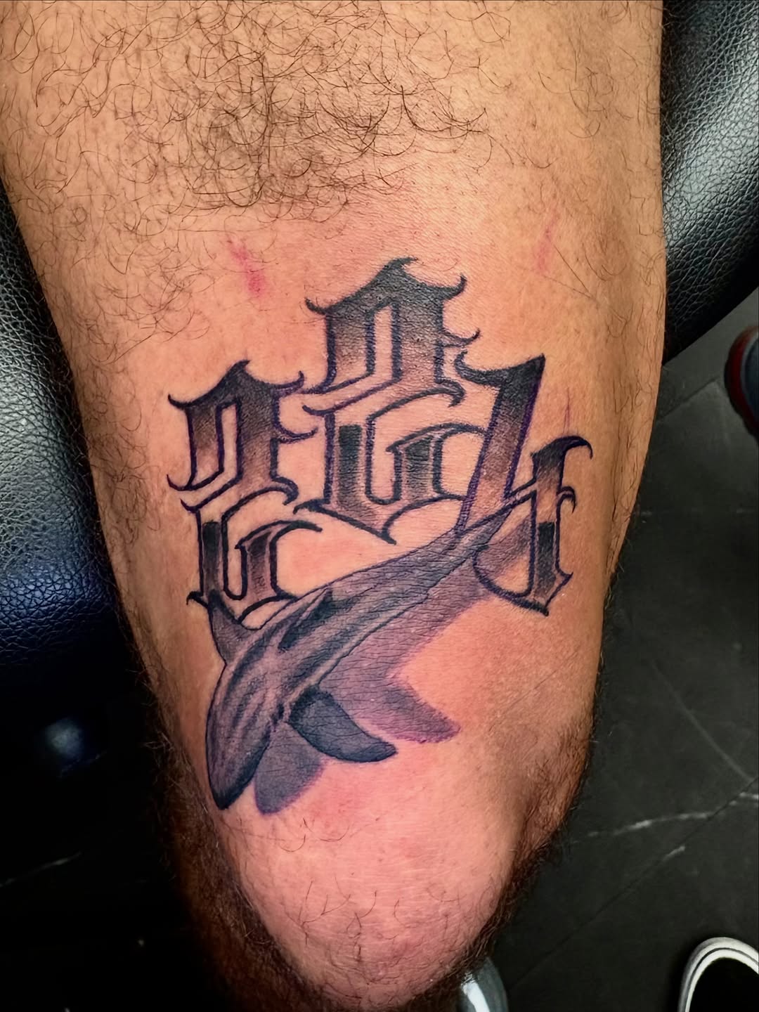 Tattoo by @deviousink1 โ lettering_script, black_and_grey