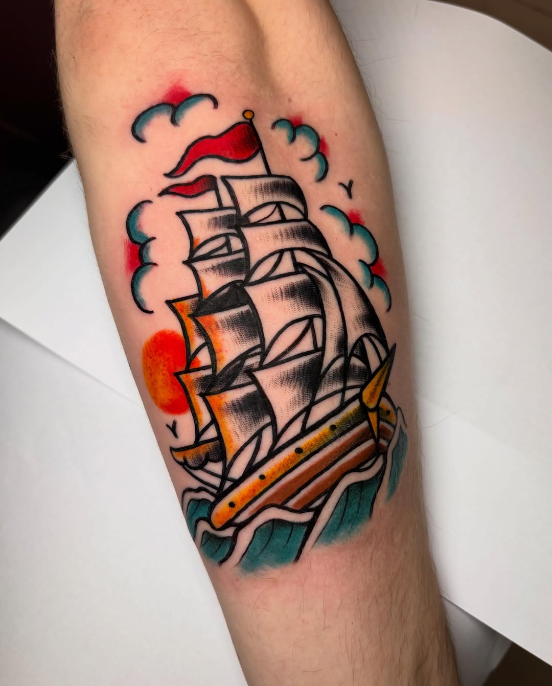 Tattoo by @silvana__giron β american_traditional