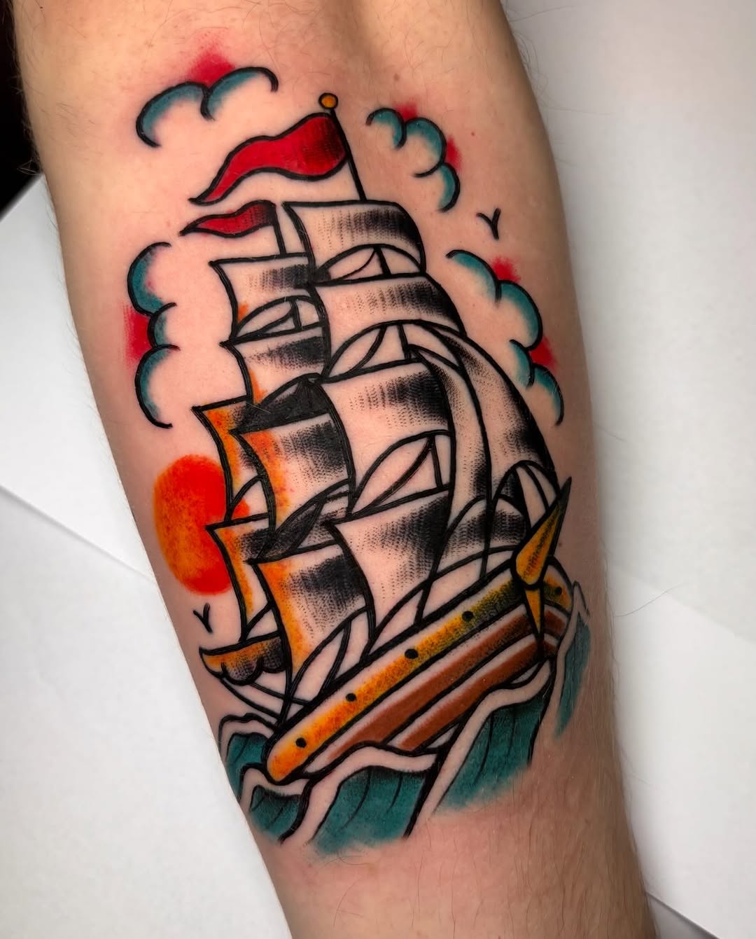 Tattoo by @silvana__giron β american_traditional