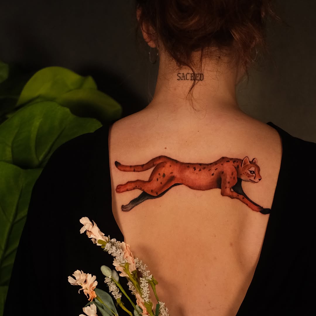 Tattoo by @alexus.inks โ realism, illustrative