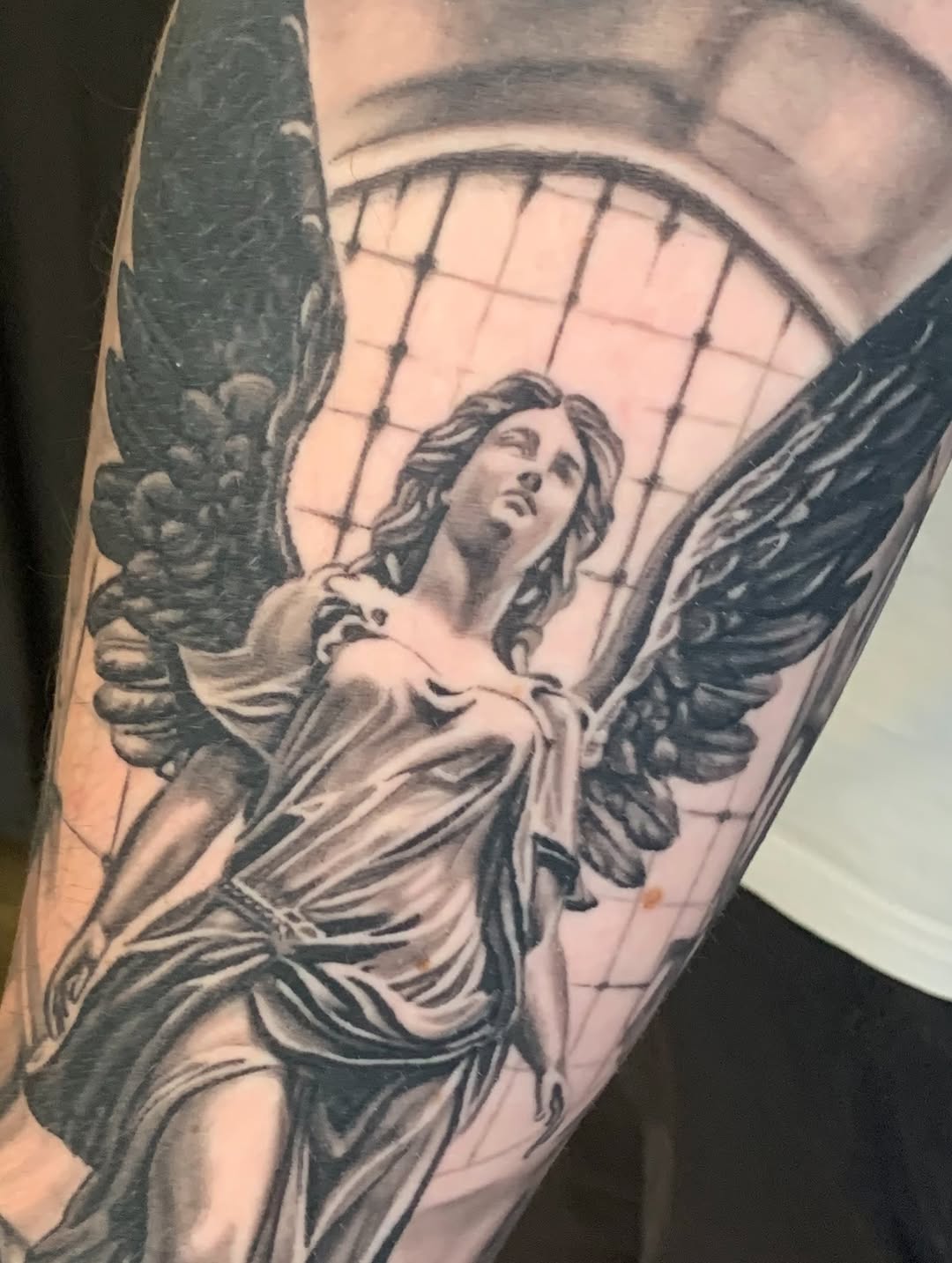 Tattoo by @jimboslicetat2 — realism, black_and_grey
