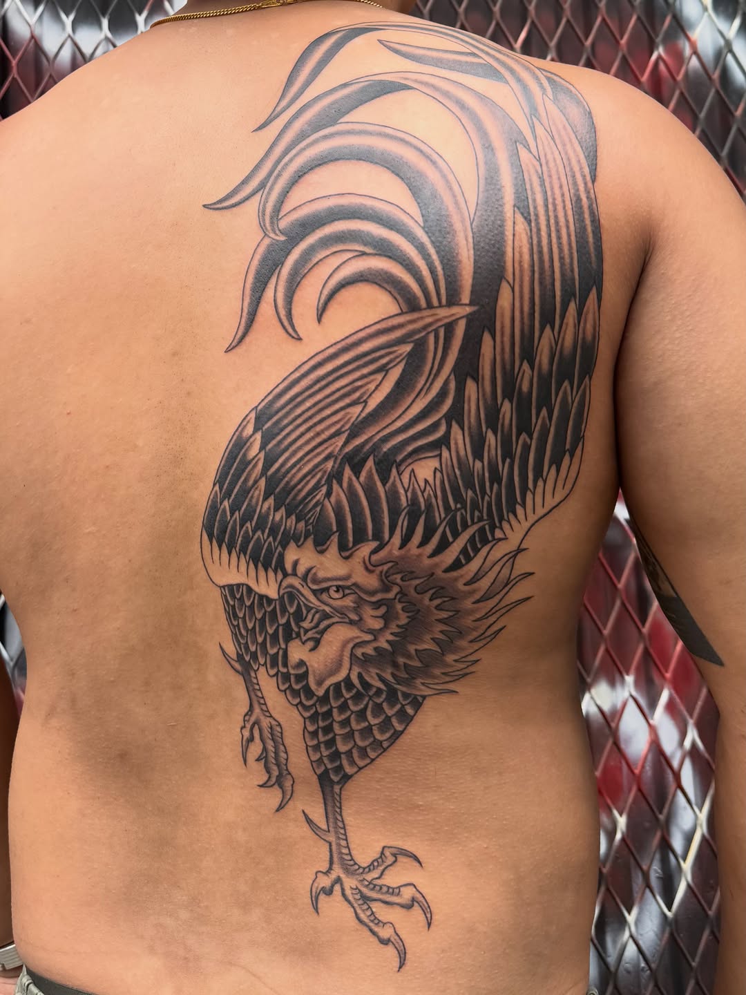 Tattoo by @who_thefuckisdrake β japanese_irezumi, black_and_grey