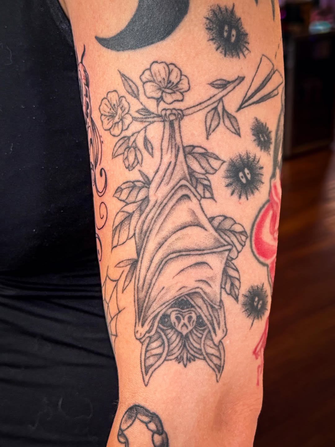 Tattoo by @ashleyyplatt.tattoos — black_and_grey