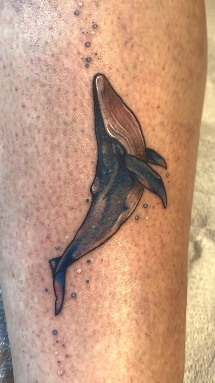 Tattoo by @cricketelijahtattoos — illustrative, black_and_grey