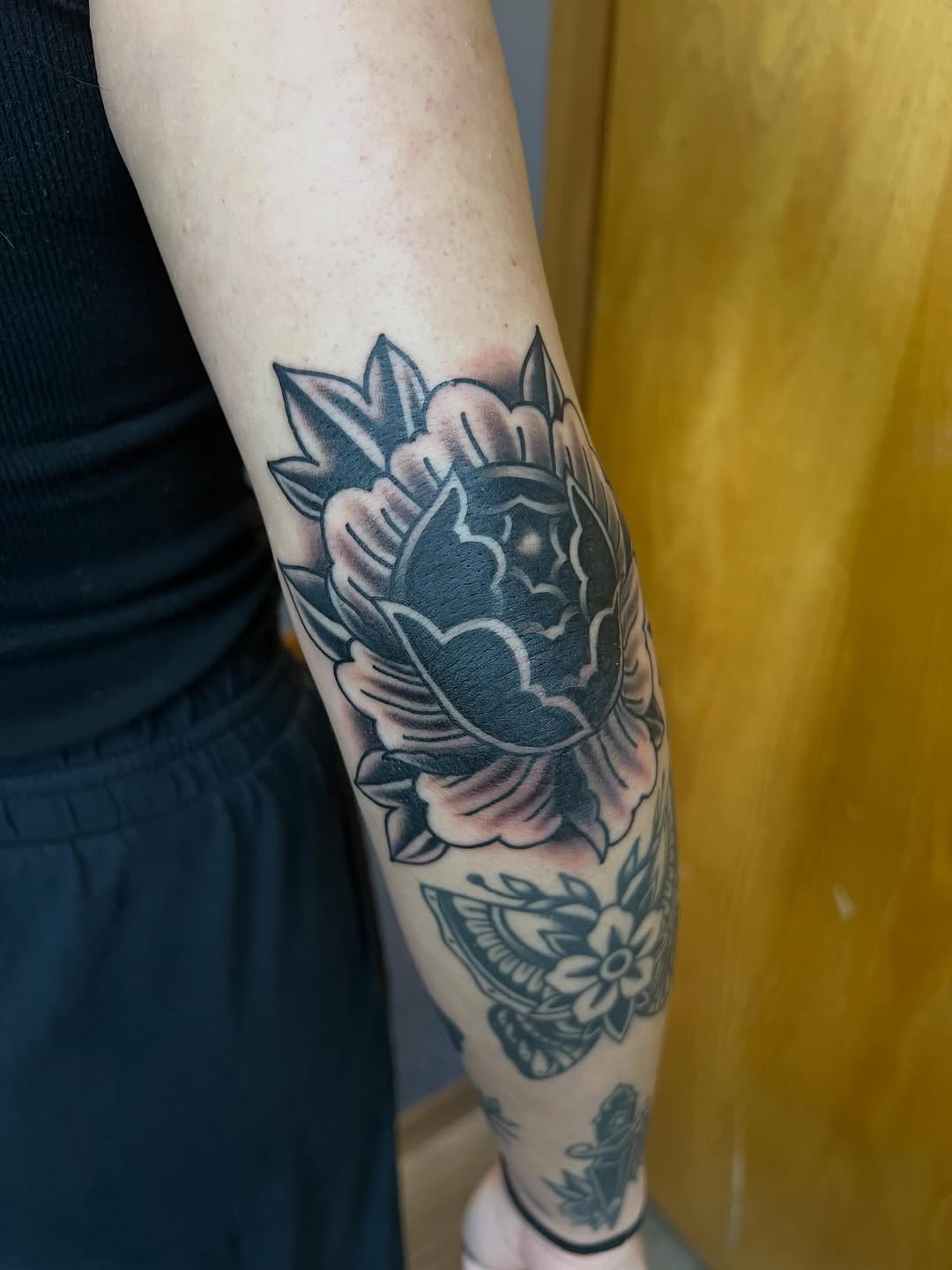 Tattoo by @tvptattoos โ american_traditional, black_and_grey