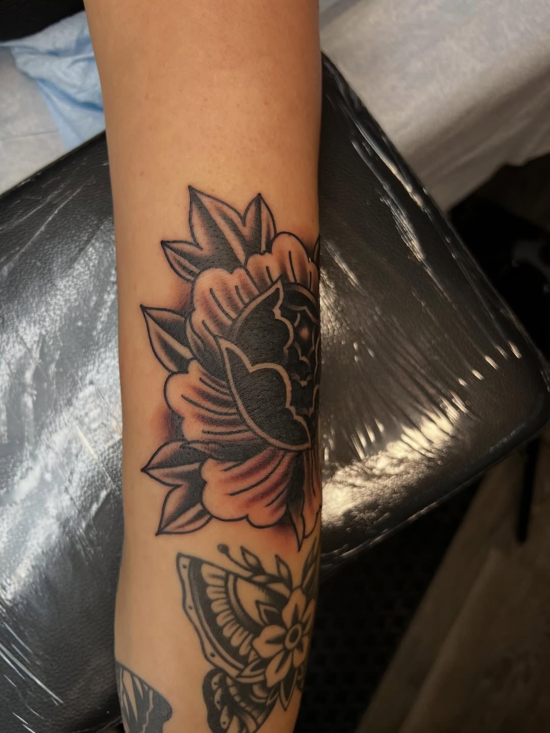 Tattoo by @tvptattoos โ american_traditional, black_and_grey