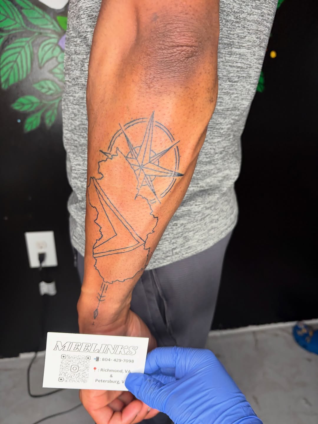 Tattoo by @meelinks — illustrative, black_and_grey