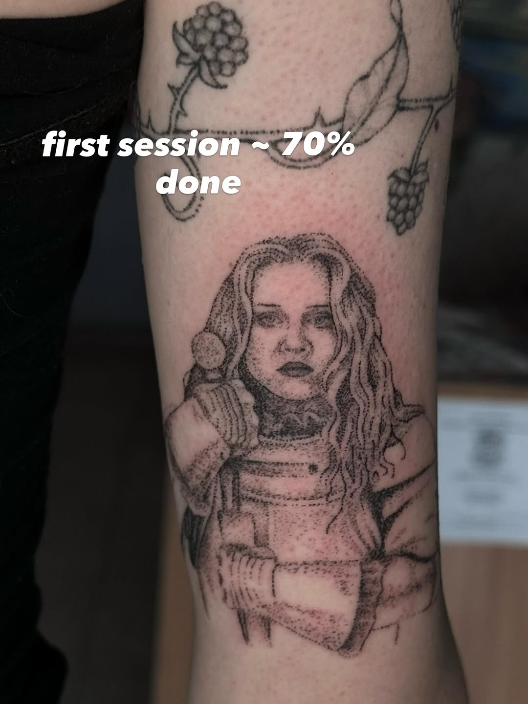 Tattoo by @forrestattoos β dotwork