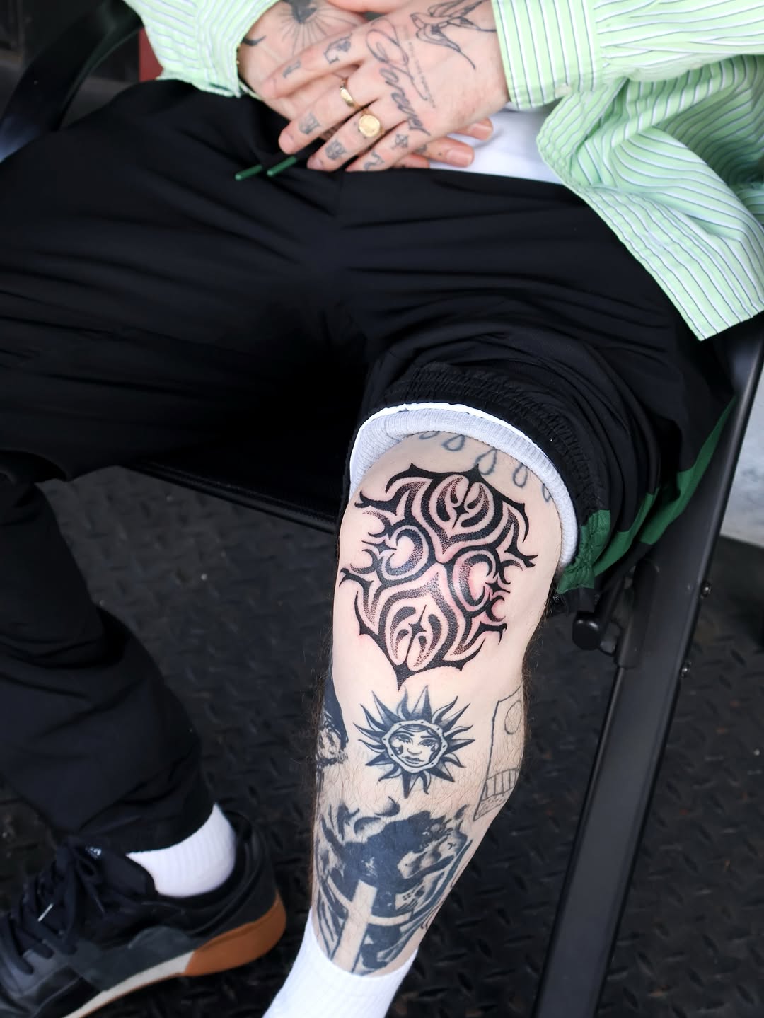 Tattoo by @ladybao.tattoo โ tribal, blackwork