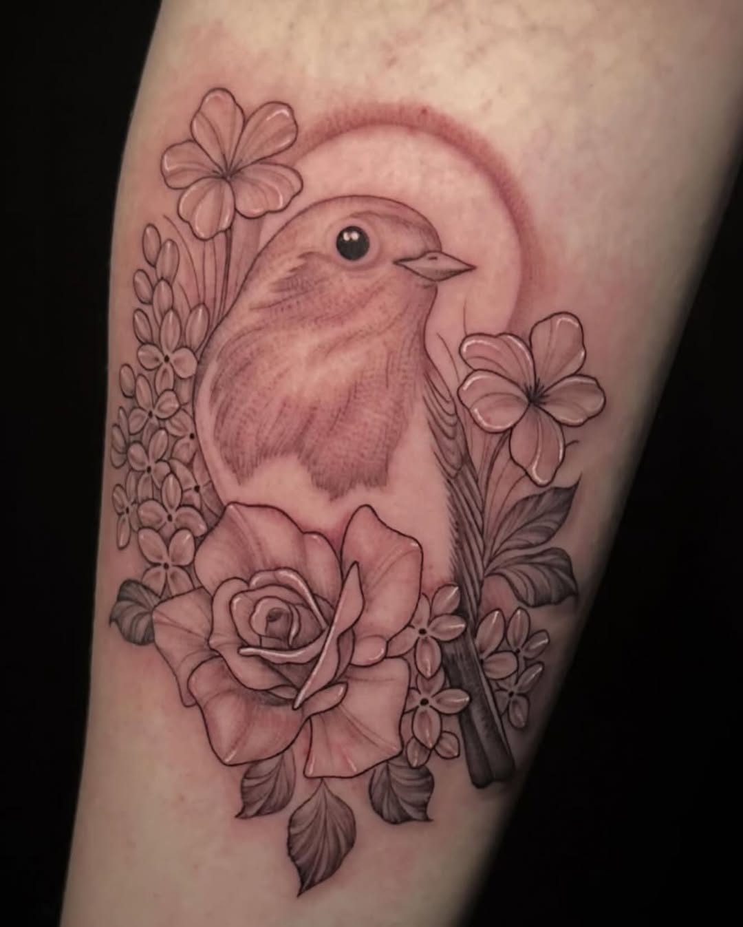 Tattoo by @mctatty — black_and_grey, realism