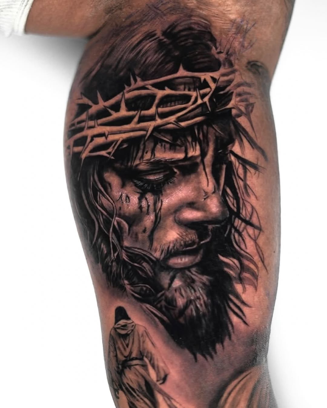 Tattoo by @mctatty — realism, black_and_grey