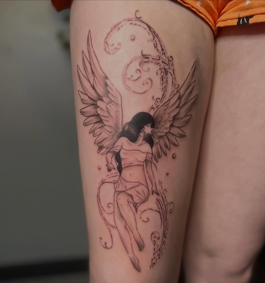 Tattoo by @lovebugtattoos โ illustrative, fine_line